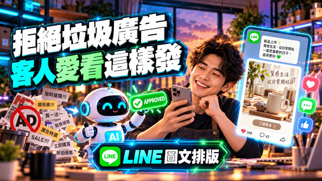 LINE 圖文排版與手機端閱讀設計實戰筆記封面示意圖